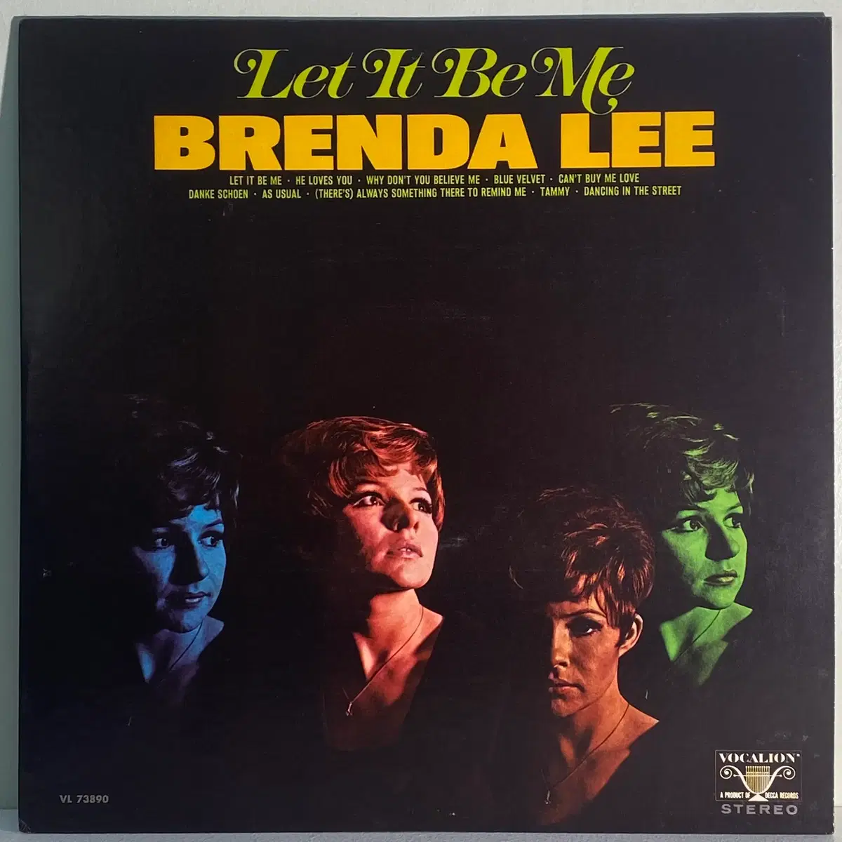 (수입중고LP-보컬) Brenda Lee -Let It Be Me