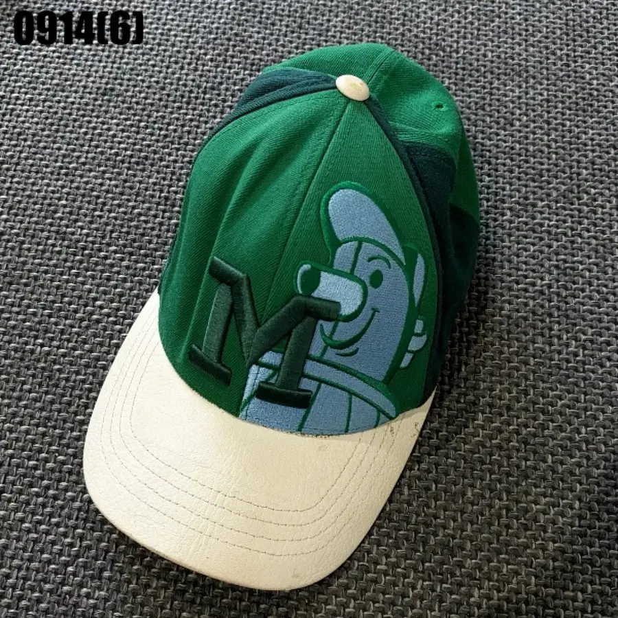 MLB 야구 모자 볼캡 그린 베이지 0914