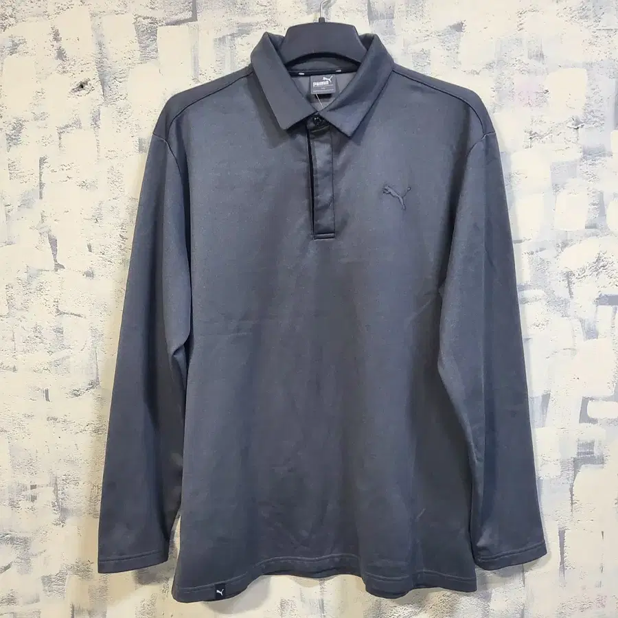 푸마 롱슬리브 카라티 다크 그레이 2xl
