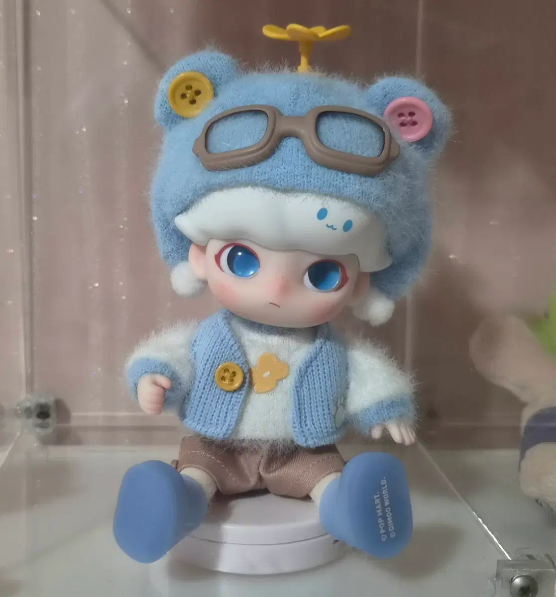 팝마트 디무 BJD 베어 파일럿 액션 피규어