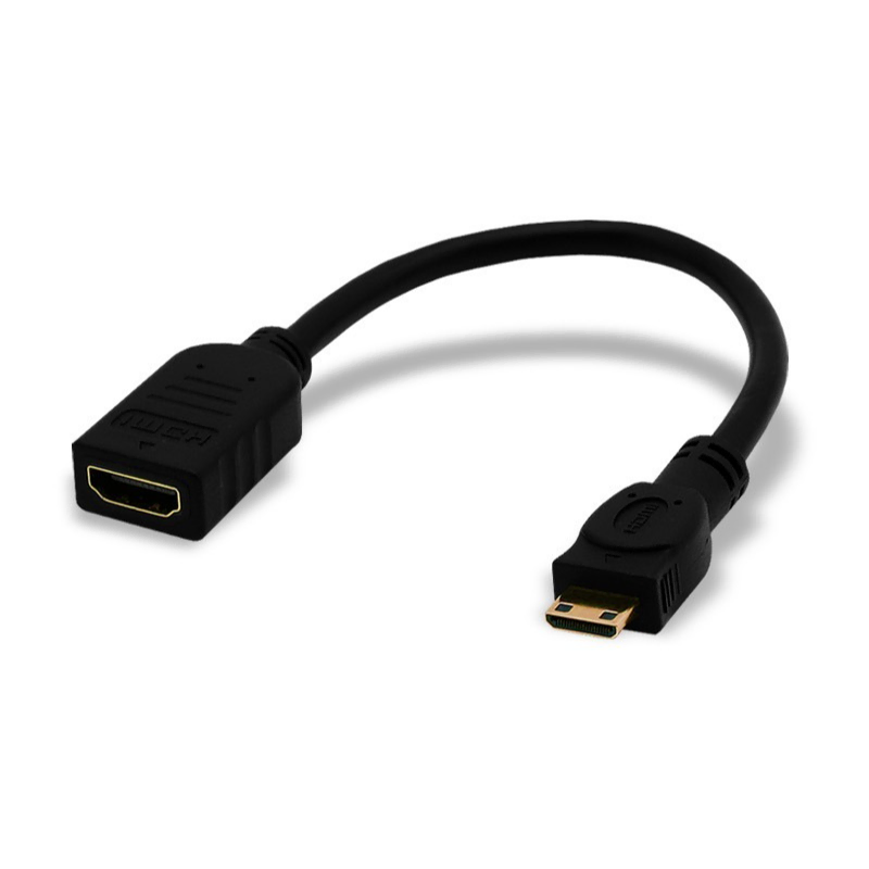 HDMI 2.0 to Mini HDMI 변환 연장 케이블 0.2m
