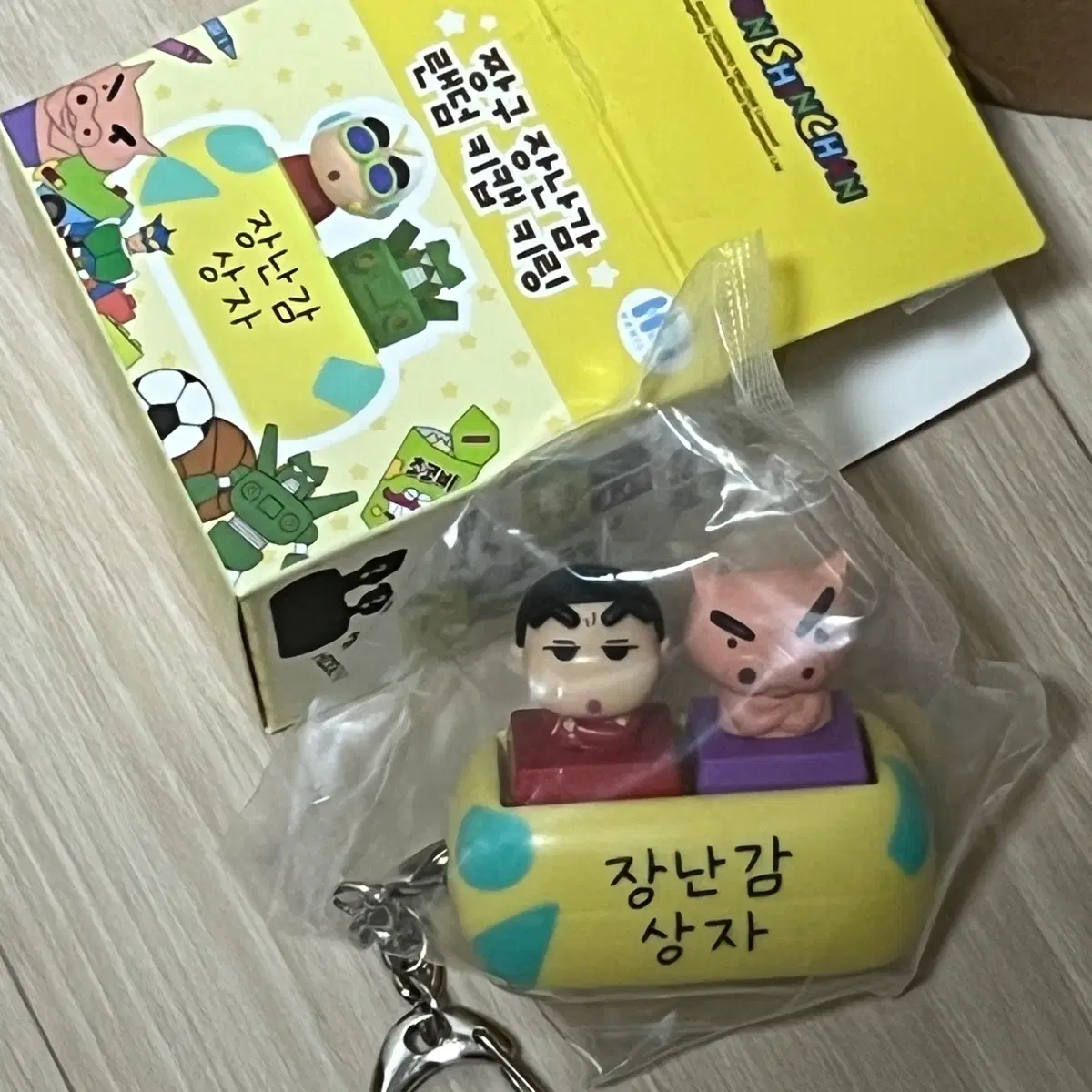 짱구 장난감 랜덤 키캡 키링 부리부리 클리커 가챠