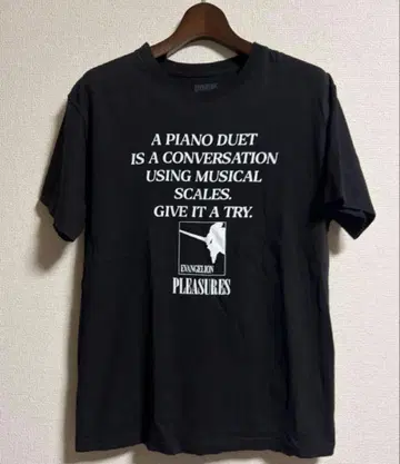 PLEASURES x EVANGELION PIANO T-SHIRT