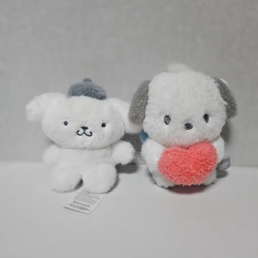산리오 정품 화이트 폼폼푸린 포차코 인형 키링