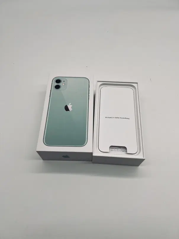 아이폰 11 민트 128GB 박스만 새상품
