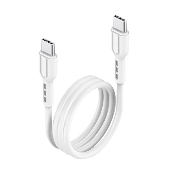 PD Type-C to Type-C 60W 고속충전 케이블 2m 화이트