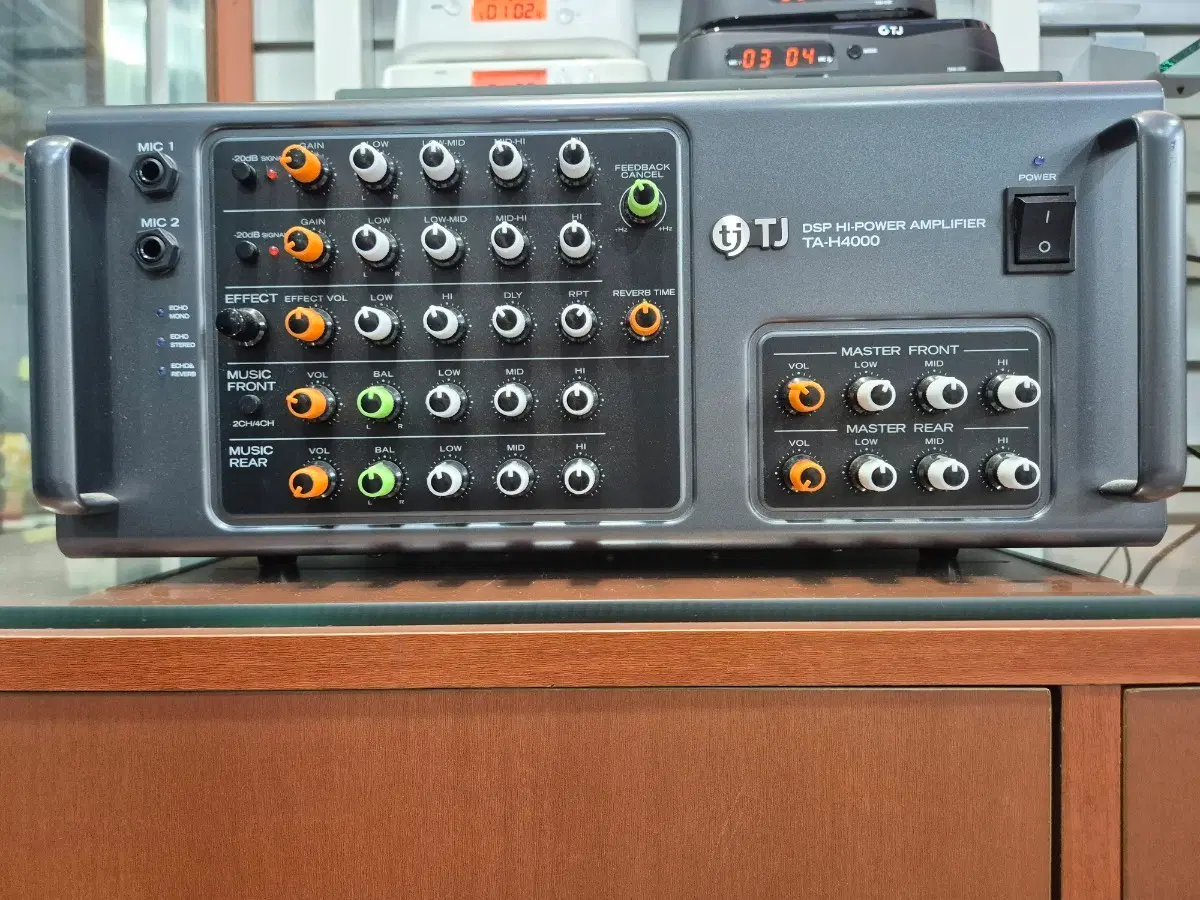 TJ TA-H4000 DSP 태진 앰프