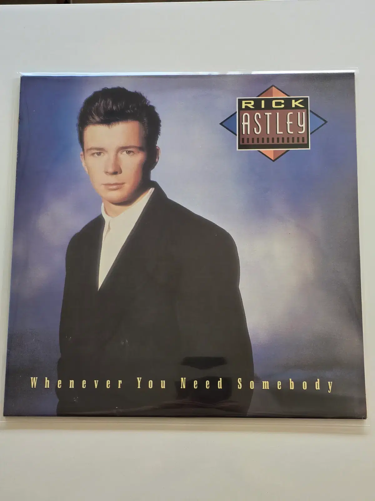 Rick Astley 릭 애스트리 LP / Whenever You Need Somebody/MINT