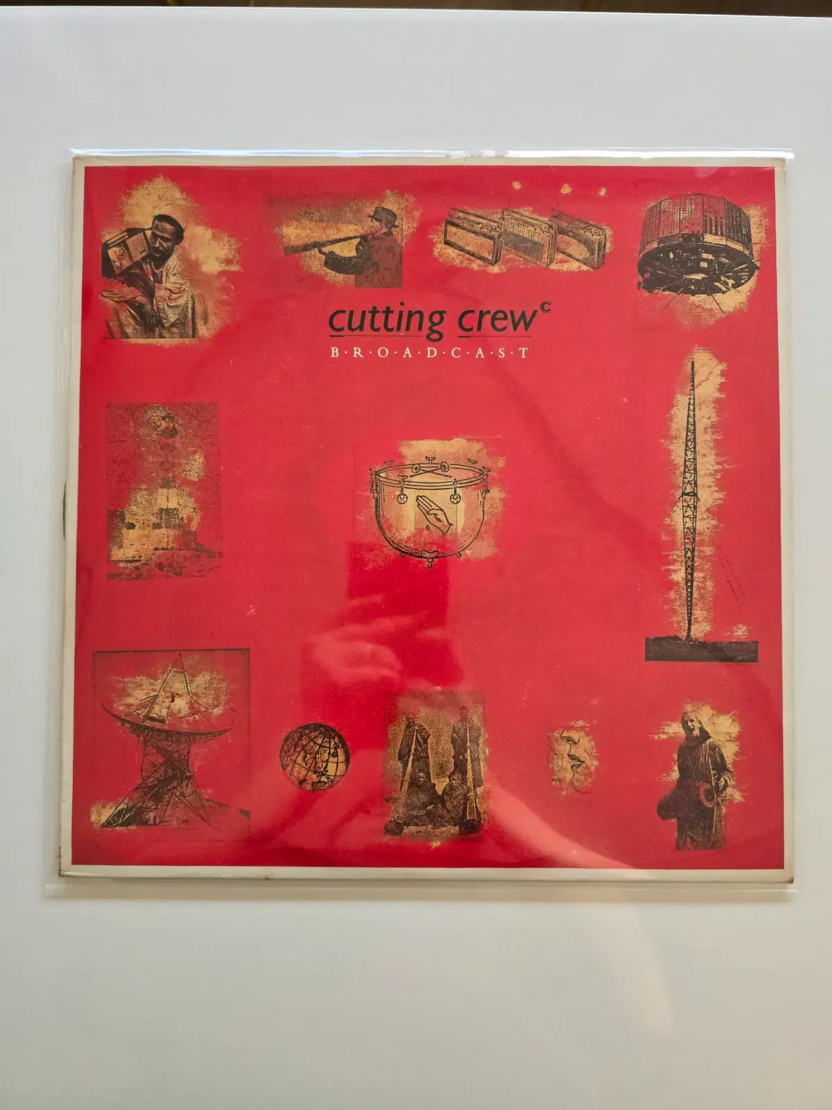 Cutting Crew 커팅 크루 LP / Broadcast/NM/가사지