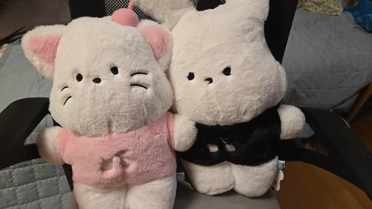플러피 친구들 중대형인형 2개 세트