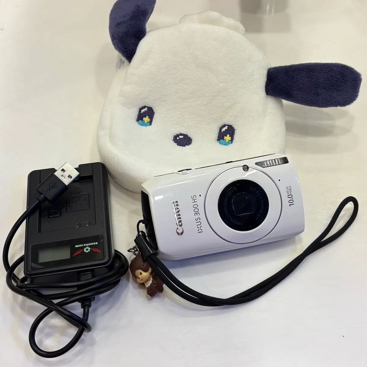 캐논 IXUS 300 HS 화이트 카메라