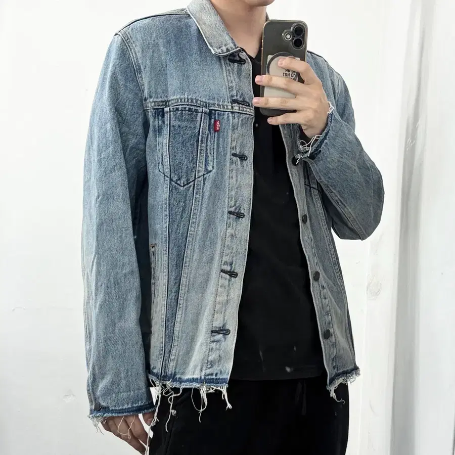 리바이스 알터드 데님 자켓