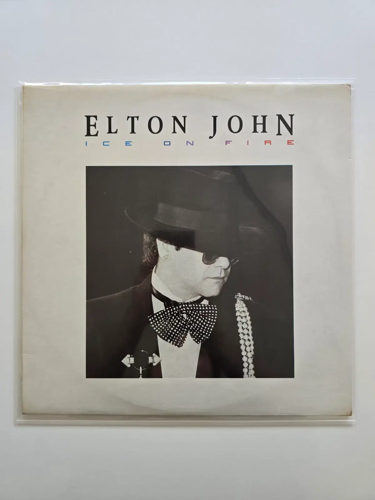 Elton John 엘튼 존 LP / Ice On Fire/MINT,NM/가사지