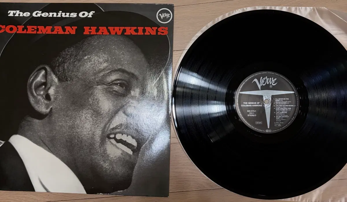 [독일LP]Coleman Hawkins - The Genius Of Coleman Hawkins