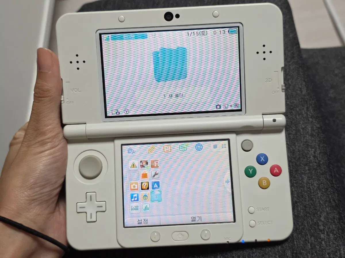 new 3ds 뉴작다수 화이트 일판 4gb