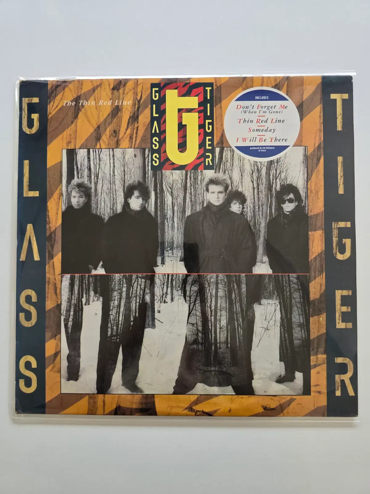 Glass Tiger 글래스 타이거 LP / The Thin Red Line/MINT/가사지
