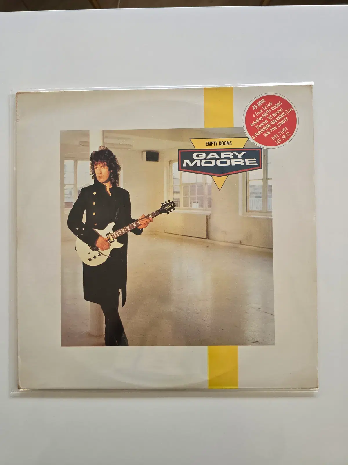 Gary Moore 게리 무어 LP / Empty Rooms/NM부분백화소리좋음,MINT