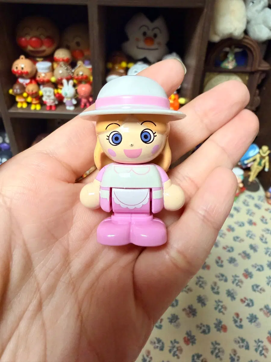 호빵맨 케이크소녀 블록
