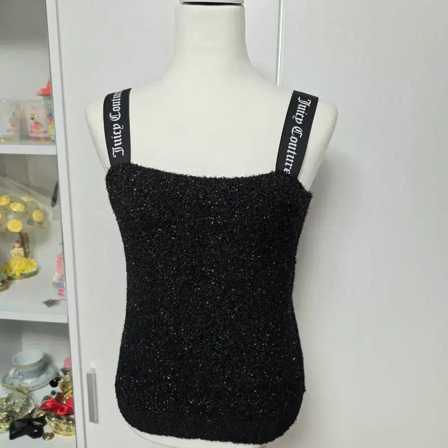 juicy couture wool 모 나시 니트 스웨터