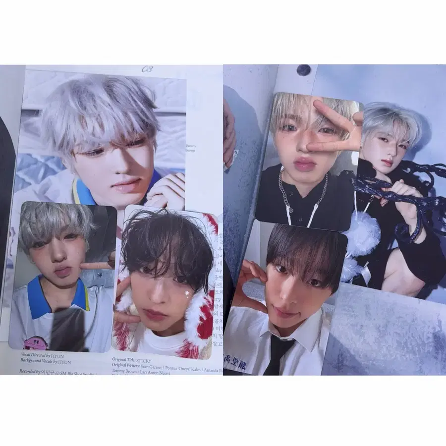 엔시티위시 리쿠 사쿠야 오드투러브 패키지 초회한정반 에로스 안테로스 티티 가오슝 포카 세트