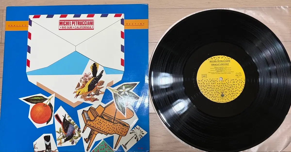 [프랑스 오리지널 초반 LP]Michel Petrucciani - Oracle's Destiny