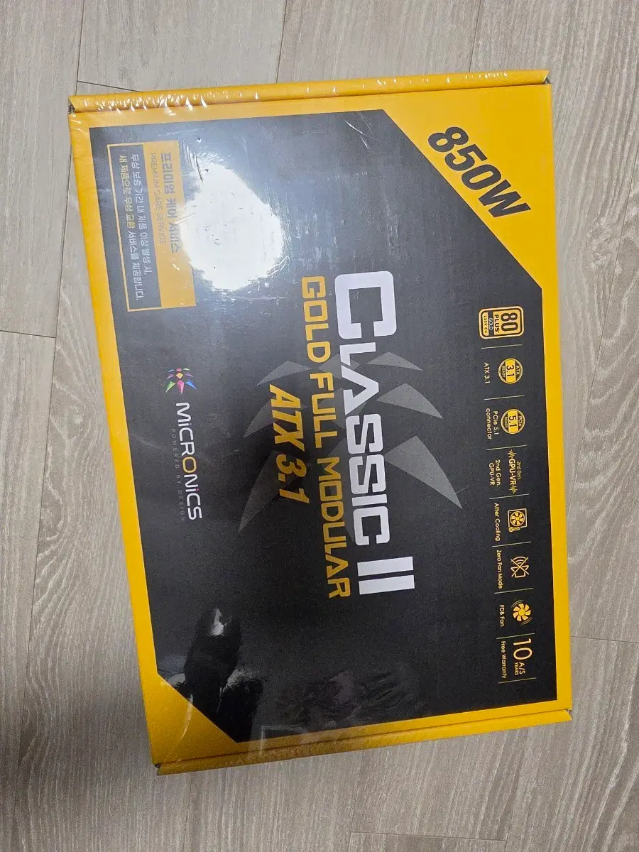 [마이크로닉스] Classic II 80PLUS GOLD 풀모듈러 ATX3.1