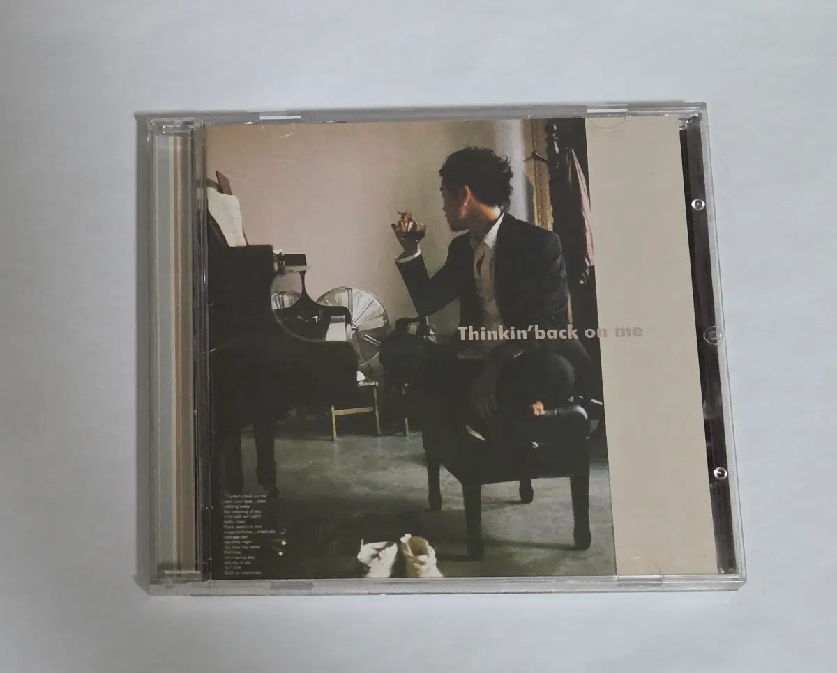 정엽 1집 Thinkin' Back On Me 앨범 시디 CD