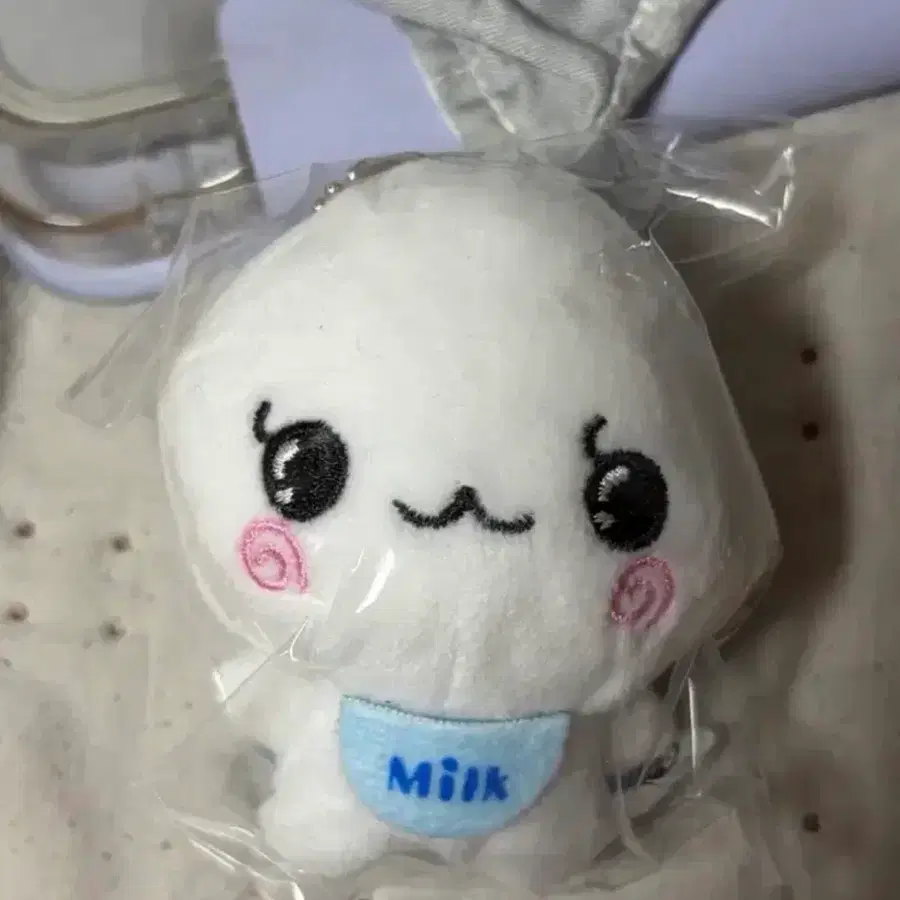 미개봉) 시즈쿠짱 가챠 인형 키링 미루미루짱 밀크군 양도 판매
