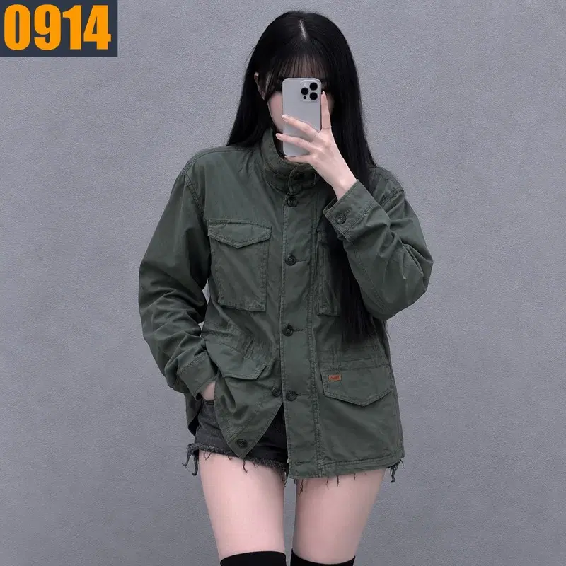 95 LEVI'S 리바이스 올리브 카키 멀티포켓 밀리터리 필드 자켓