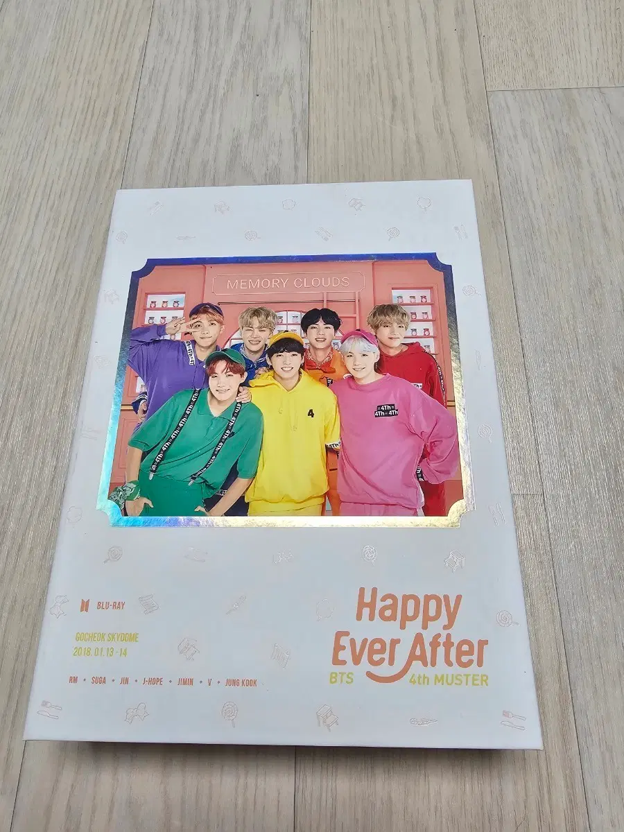 BTS 방탄소년단 4기 머스터 블루레이