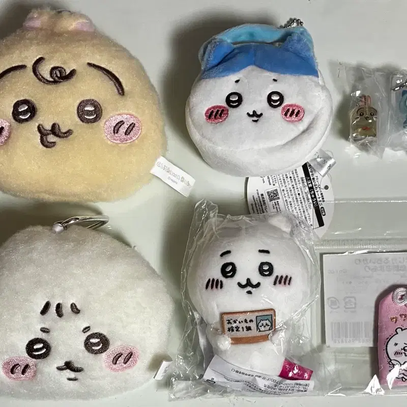 치이카와 에포스 마스코트 매지컬 오마모리 부적 하치와레 미니파우치 메지루시 랏코 우사기 베이비 릴패스