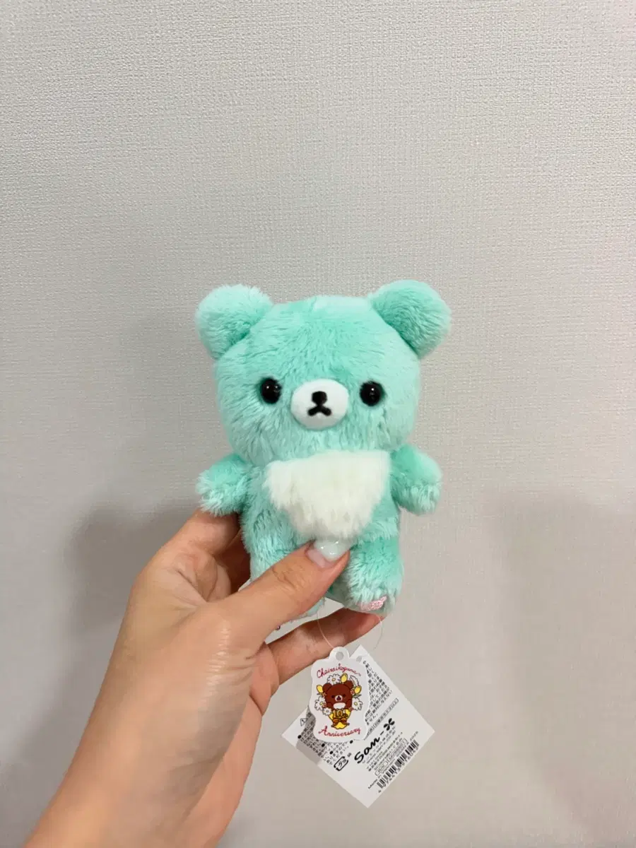 산엑스 리락쿠마 코구마 민트 인형