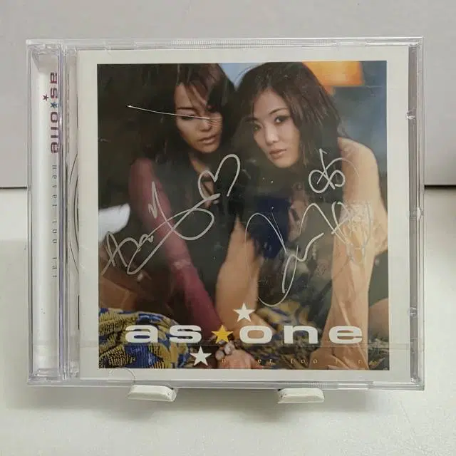 싸인반 미개봉 애즈원(As One) 3집 Never Too Far