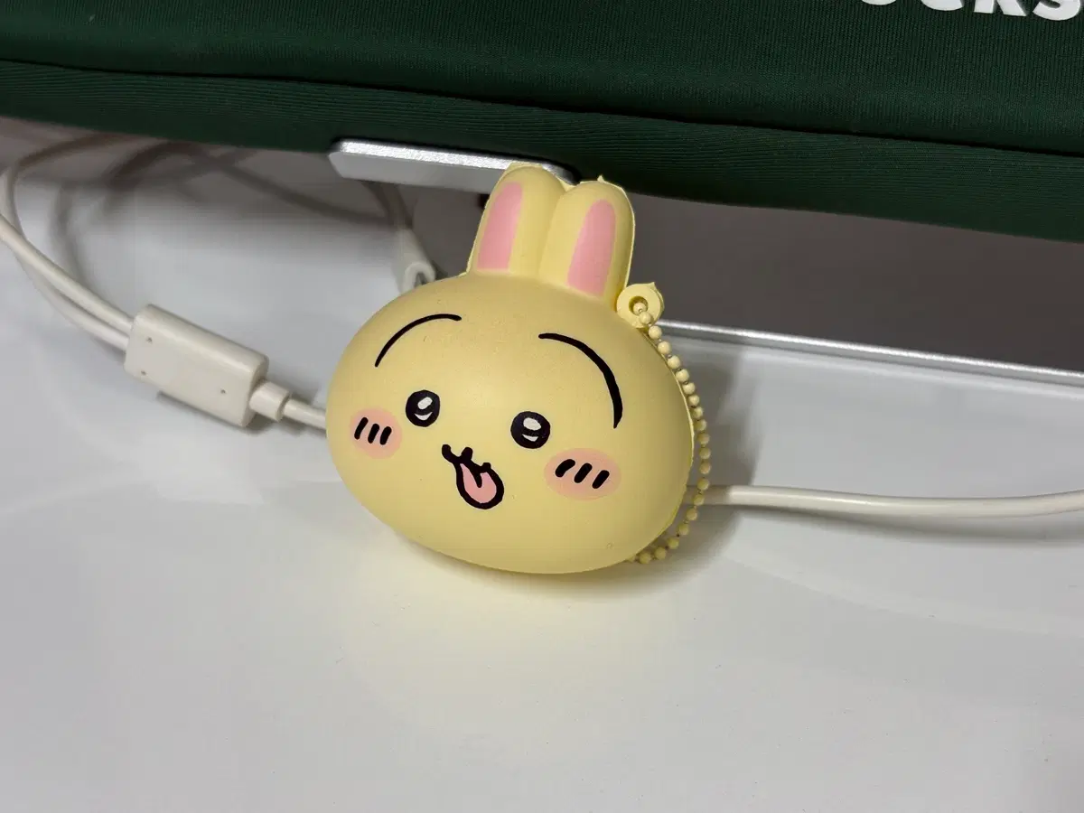우사기 얼굴 스퀴시 가챠