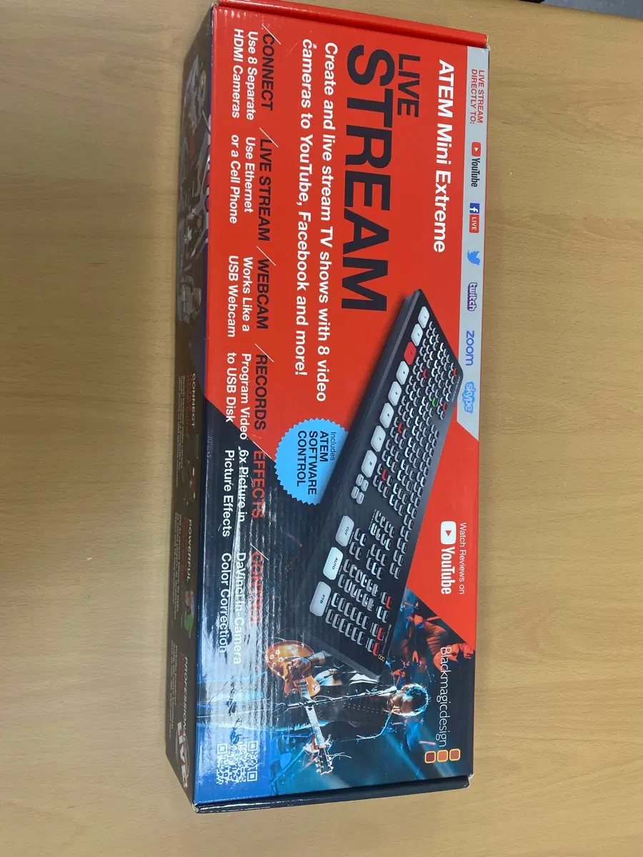 Blackmagicdesign ATEM Mini Extreme 라이브 스트리머