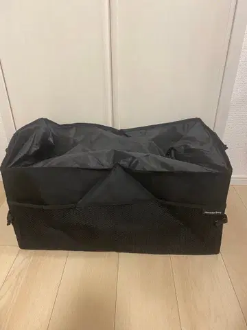 벤츠 블랙 나일론 접이식 백