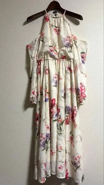 eimy istoire springflower 숄더 오픈 원피스