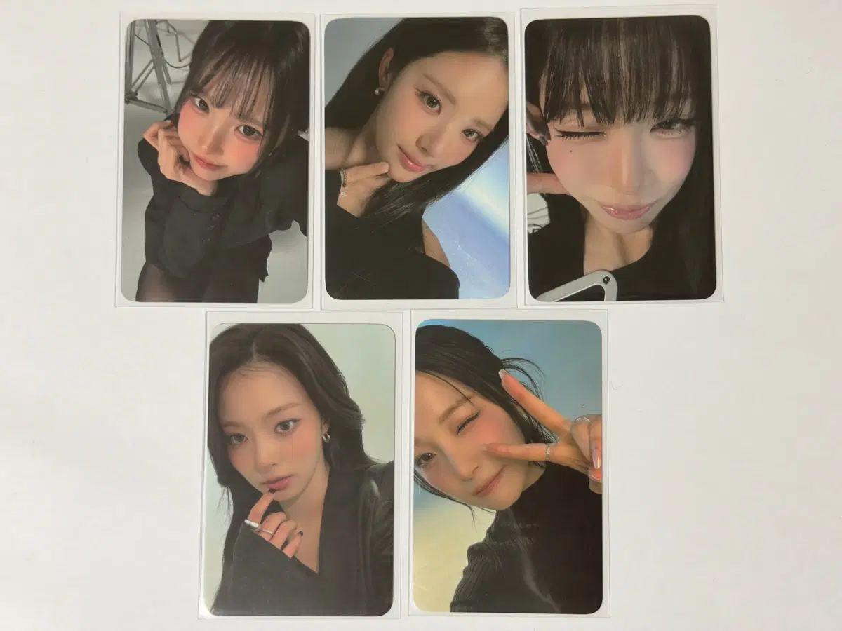 프로미스나인 앙콘 막콘 입장포카 세트