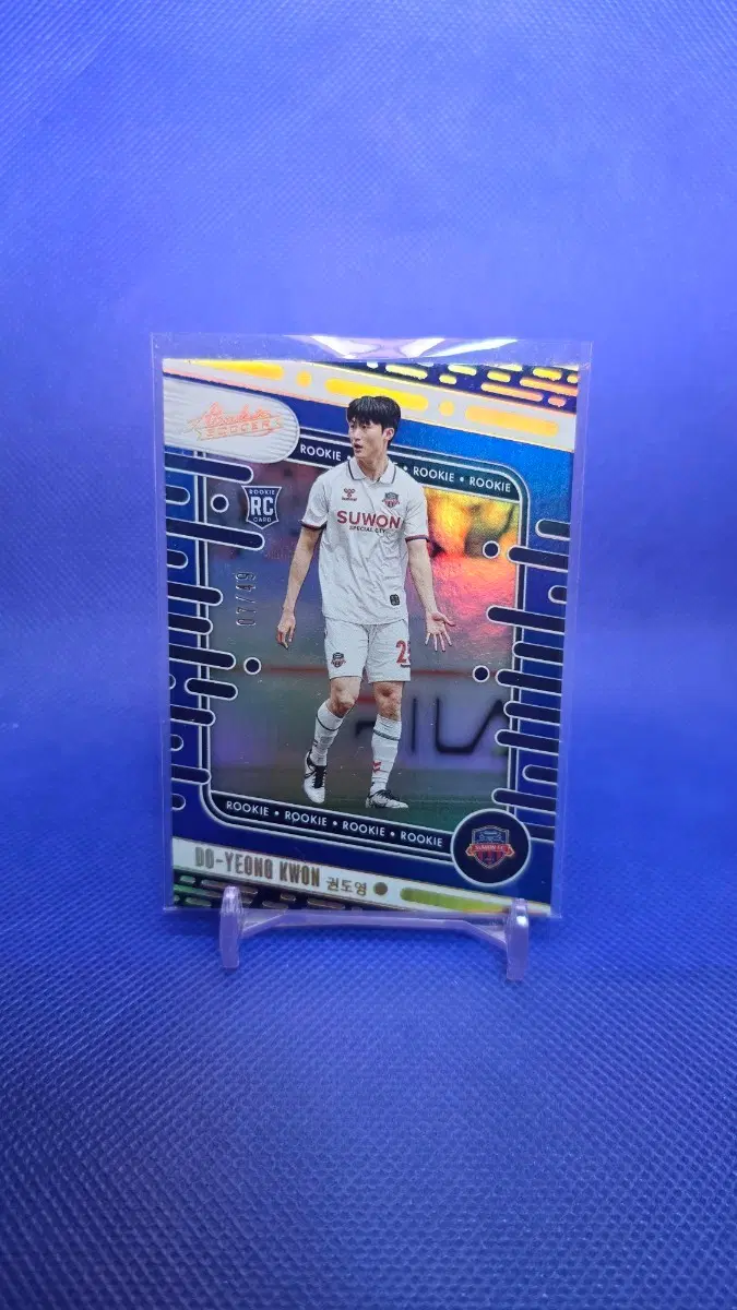 2025 앱솔루트 K리그 수원FC 루키 권도영 49한정 블루