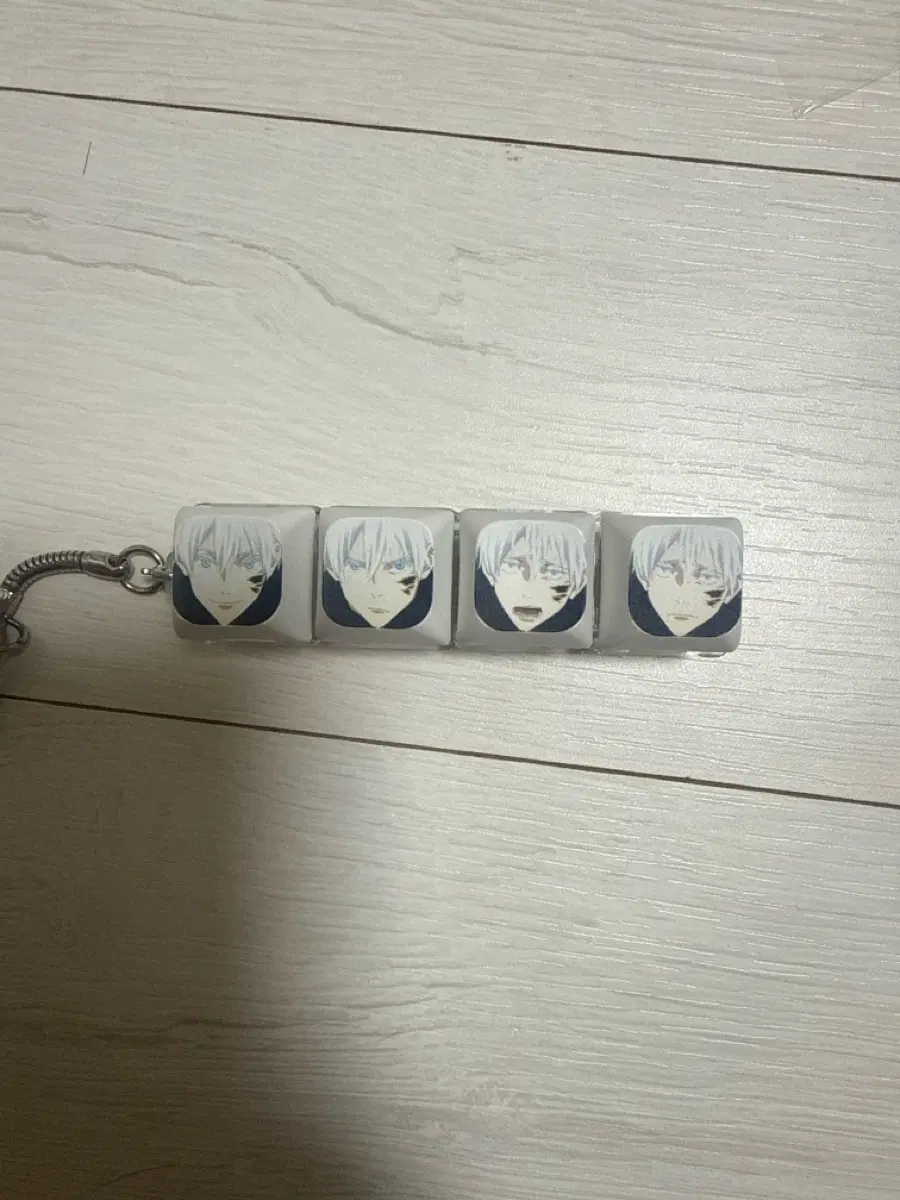 주술회전 고죠 사토루 4구 키캡판매