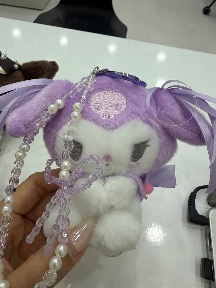 쿠로미 파스텔 한정판 키링