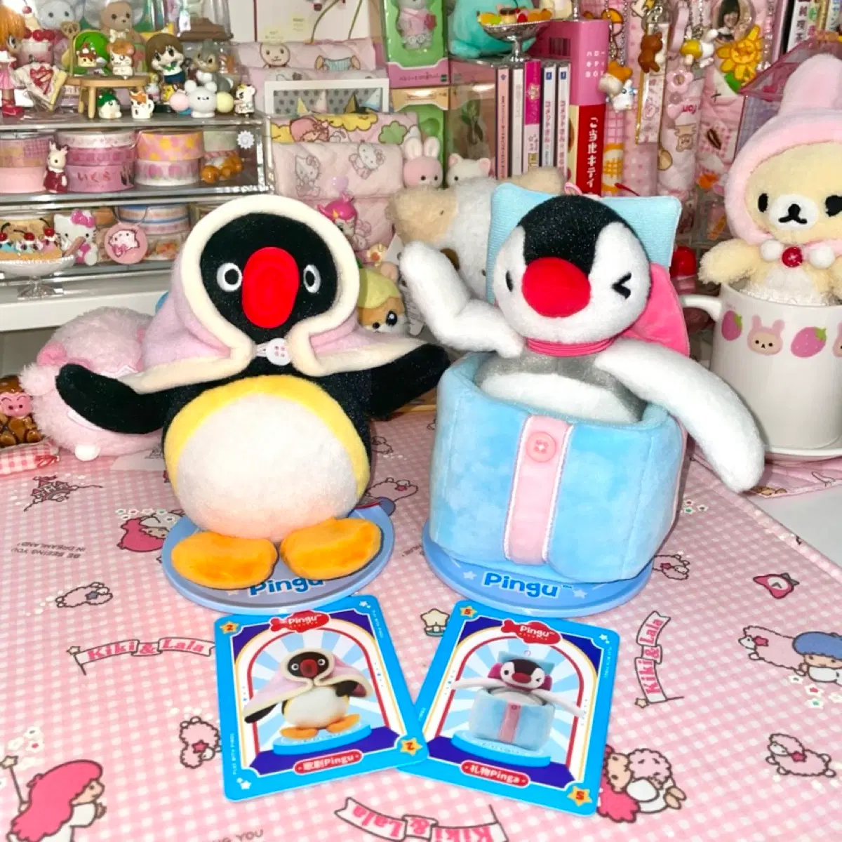 (레어) 핑구 핑가 인형 키링 팝마트