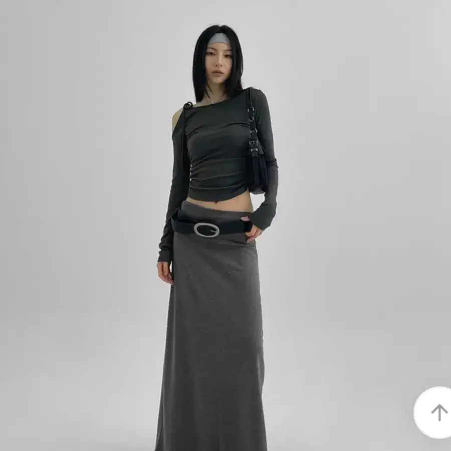 블랙업 라루냐 맥시 롱스커트 롱치마