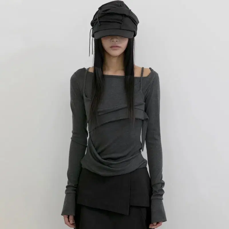 플레어업 Layered Bustier Long Sleeve