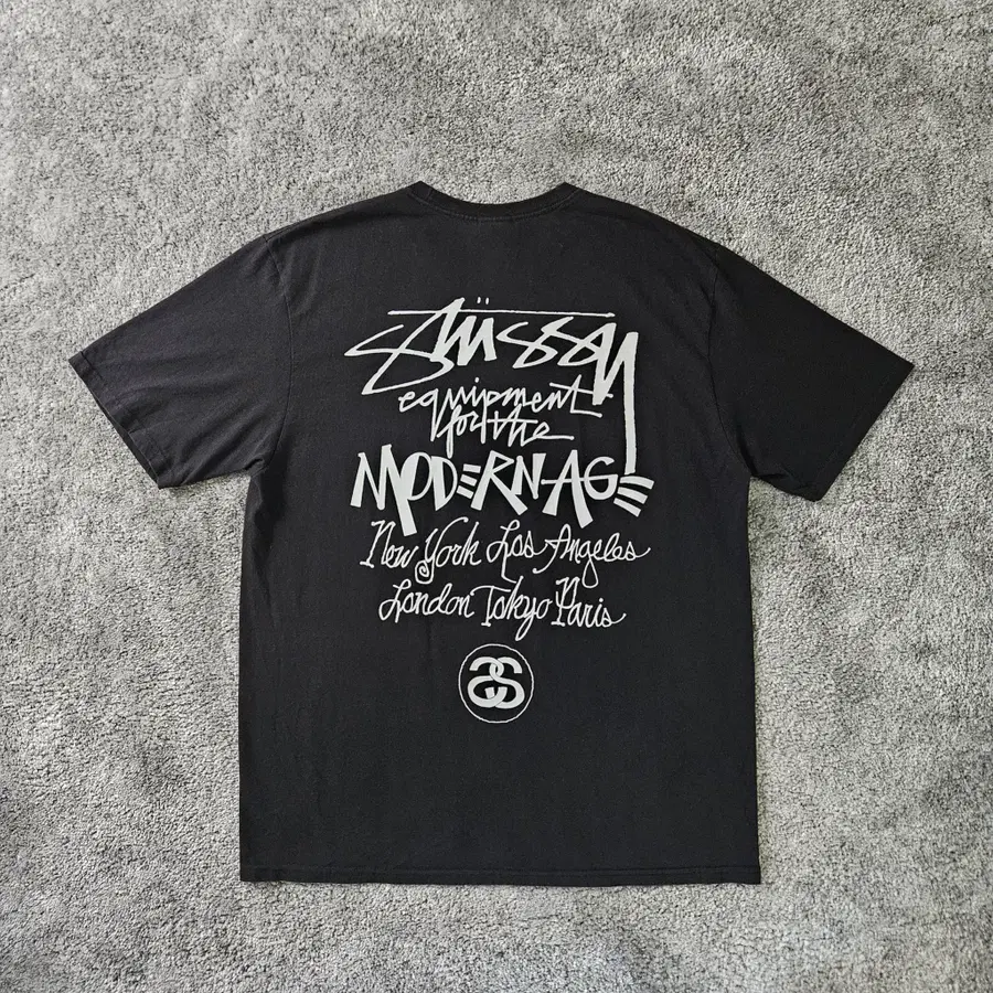 Stussy 그래픽 반팔 티셔츠