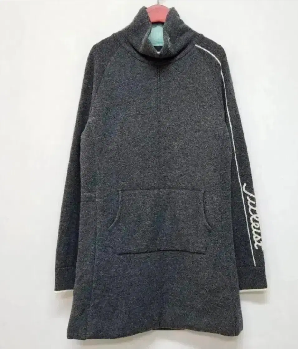 타이틀리스트 20FW 캐시미어 방풍 니트 패딩 원피스