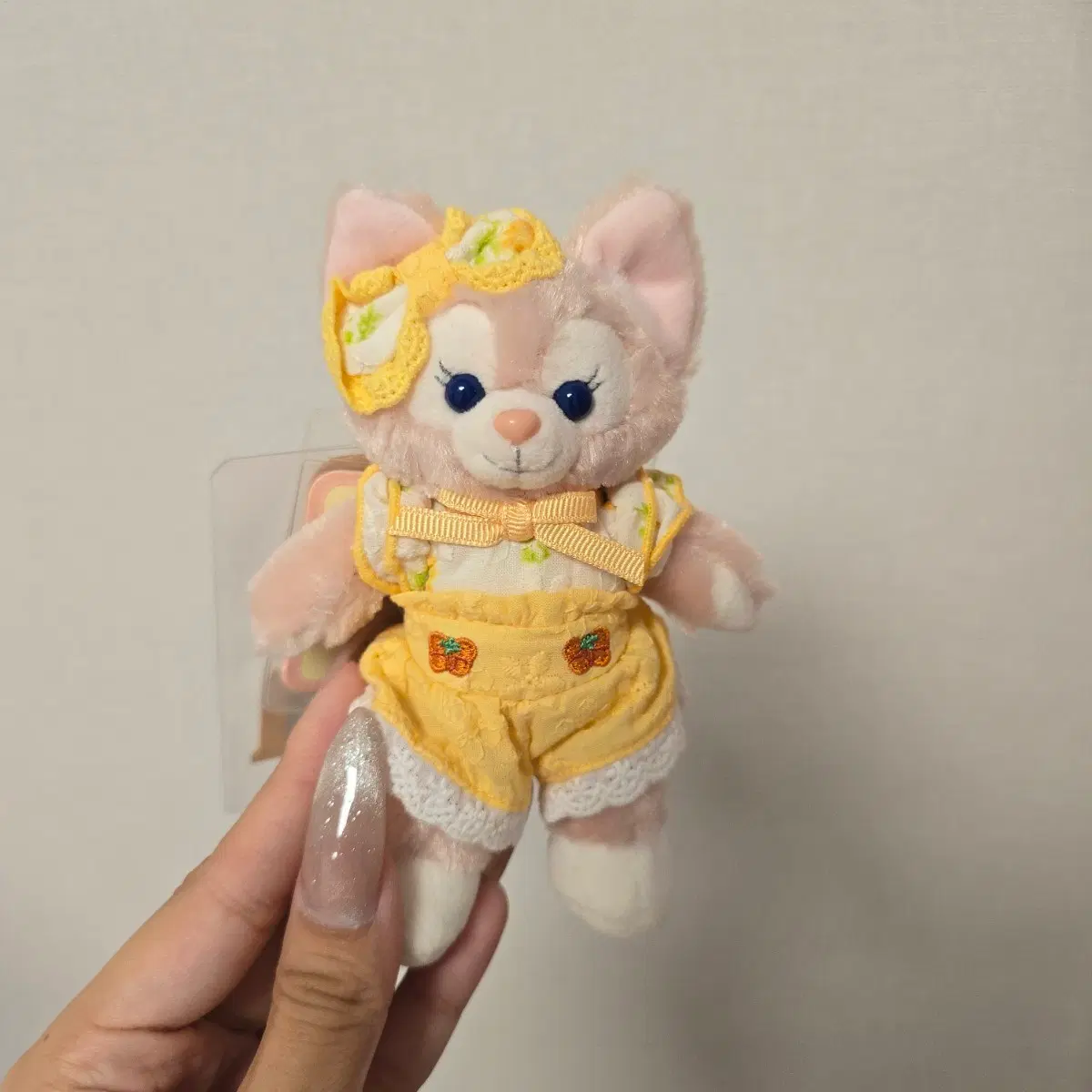 상하이 디즈니 한정 써머 시리즈 리나벨 마스코트 인형 키링