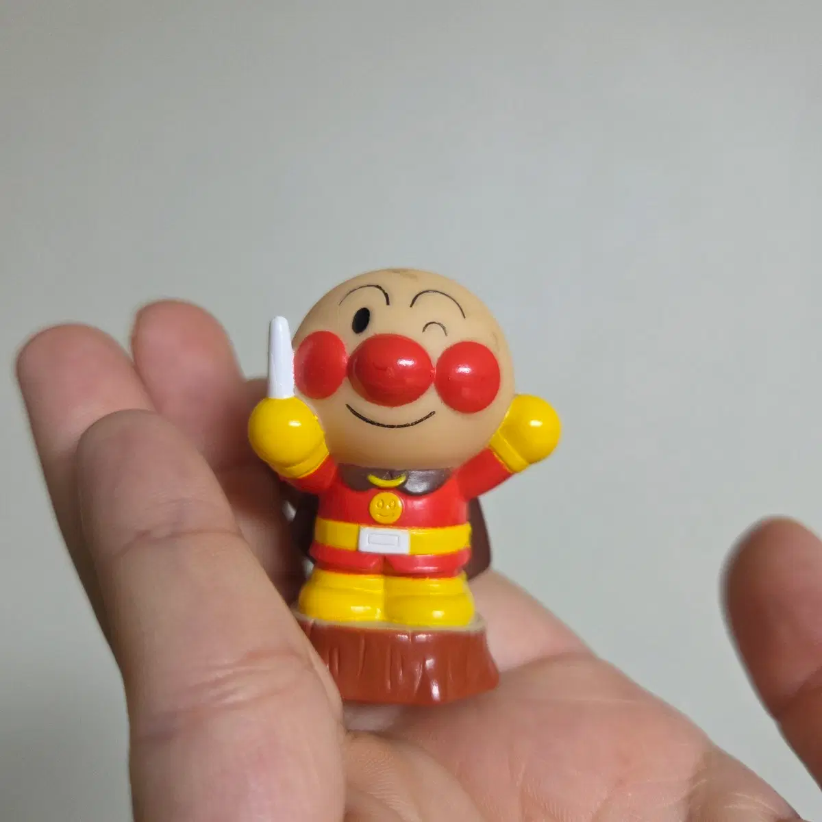 빈티지 토이 인형 고전 만화 피규어 캐릭터 마스코트 호빵맨 음악대 손가락 인형
