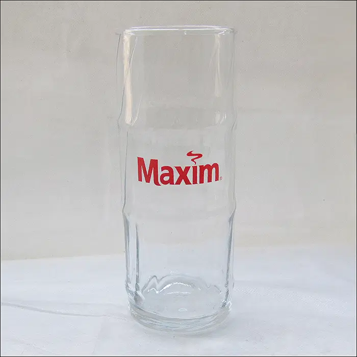 빈티지 Maxim 맥심 대나무 모양 잔 (2)