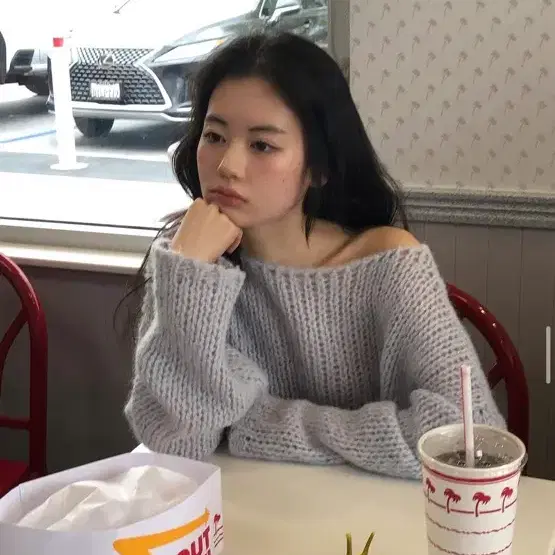 위드아웃썸머 소프트 루즈핏 니트